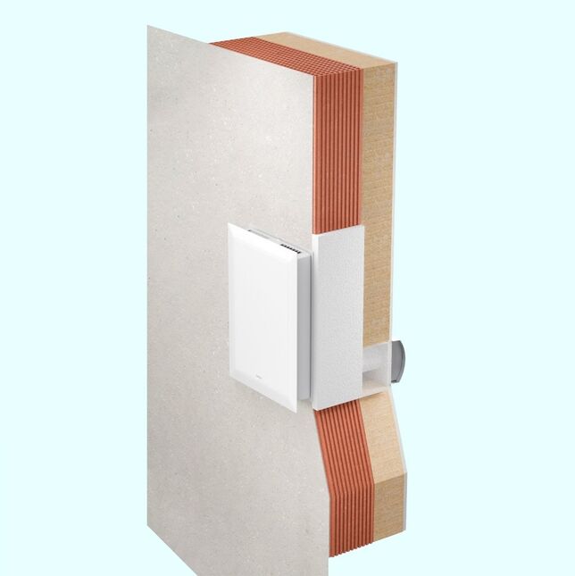 Es kann sowohl als Aufputzgerät …